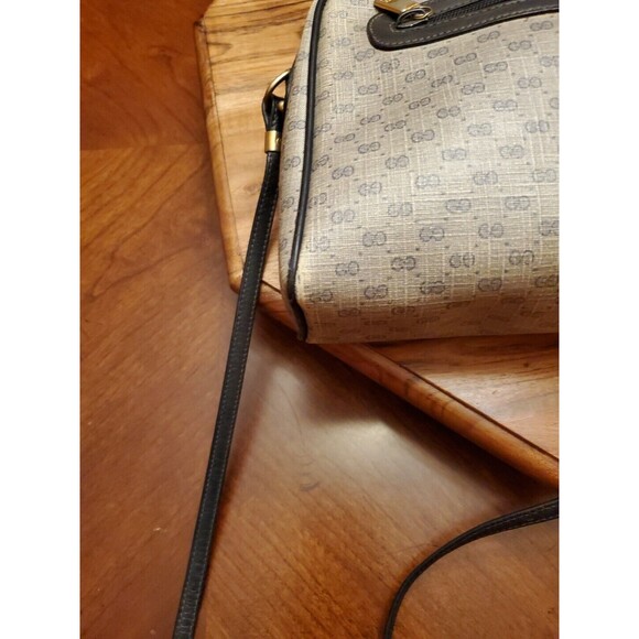 Vintage Gucci Ophidia Web GG Supreme Navy Canvas Crossbody Bag - Picture 16 of 16